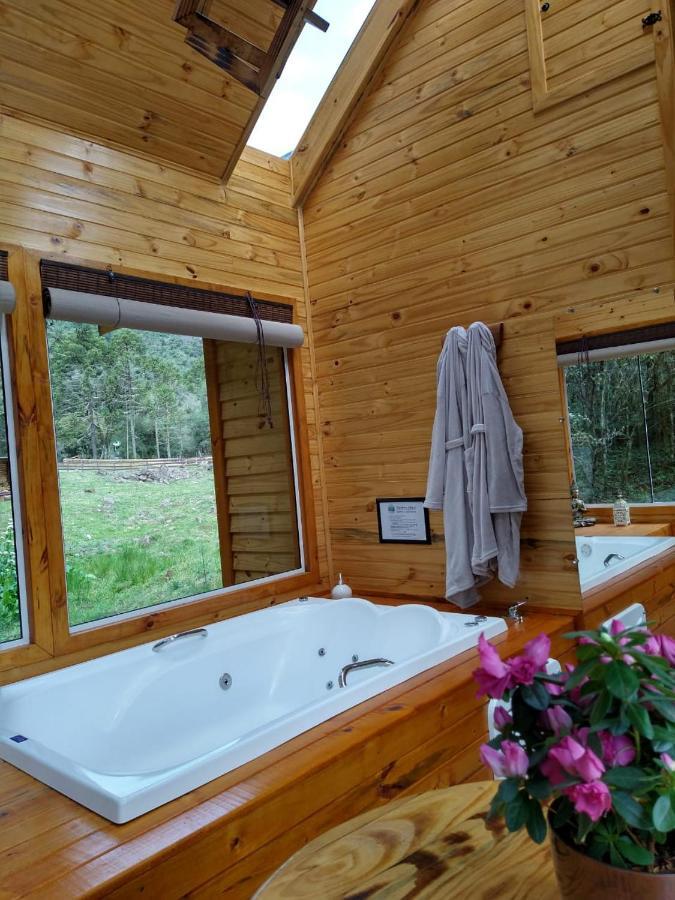 Chales Estancia Cachoeira Do Avencal 우루비시 외부 사진