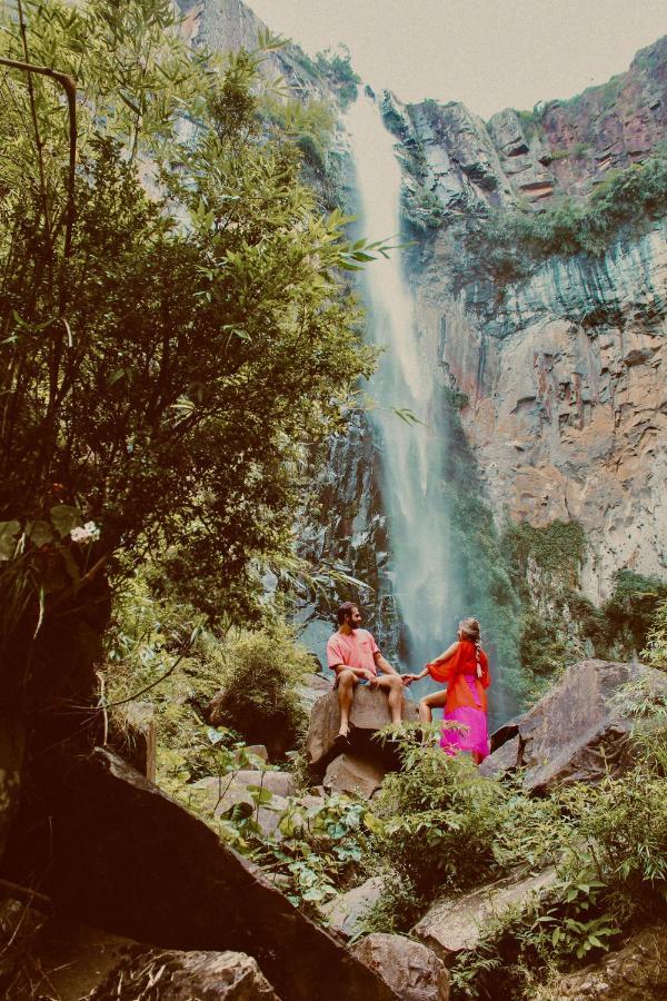 Chales Estancia Cachoeira Do Avencal 우루비시 외부 사진