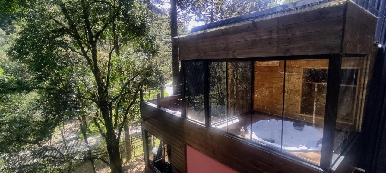 Chales Estancia Cachoeira Do Avencal 우루비시 외부 사진